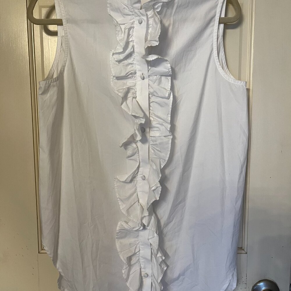 Frame Ruffled Shirt - Picture 3 of 3